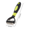 Pet Grooming Hair Removing Brush Comb Dog Cat Undercoat Brush Comb Rake Tool UK
