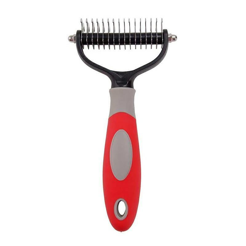 Pet Grooming Hair Removing Brush Comb Dog Cat Undercoat Brush Comb Rake Tool UK