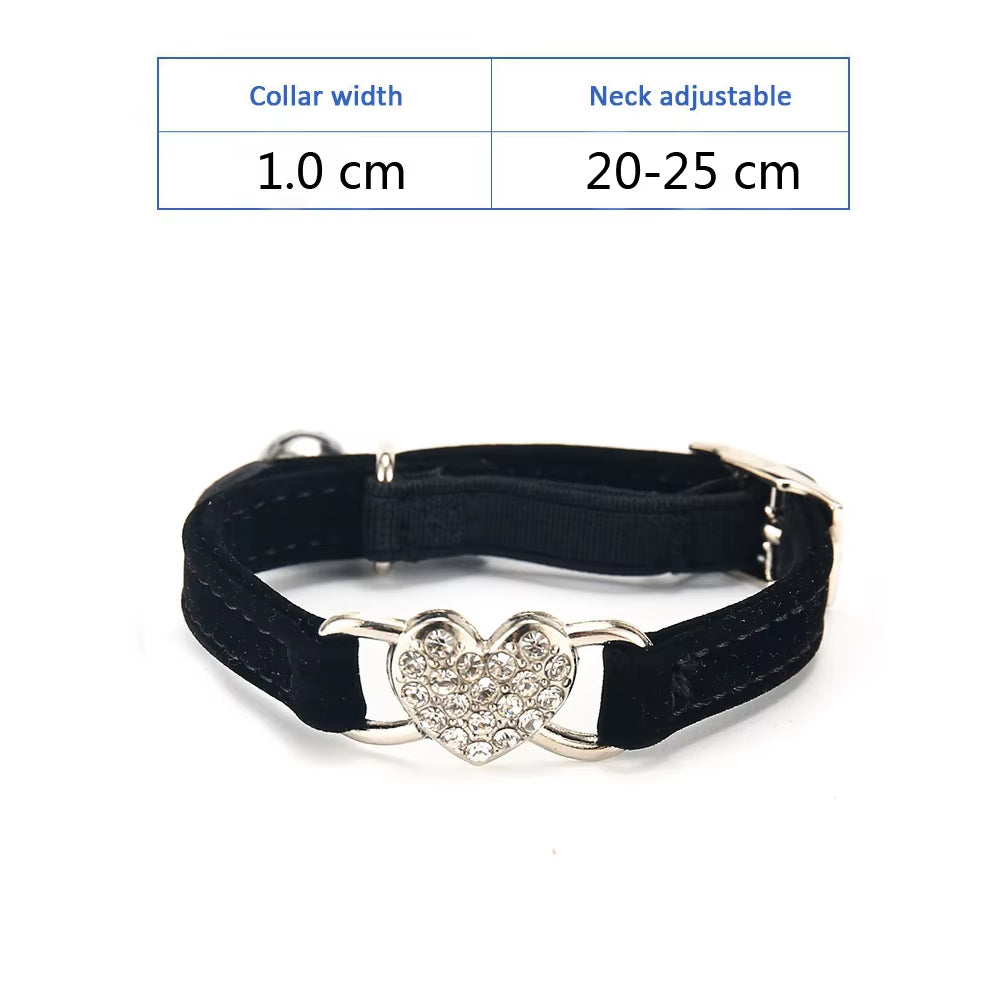 Cat Collar with Bell Collar for Cats Kitten Puppy Leash Collars for Cats Dog Chihuahua Pet Cat Collars Leashes Lead Pet Supplies