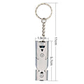 Pet Bird Ultrasonic Training Whistle Stainless Steel Outdoor Training Whistle Parrot Pigeon Return to Nest Pet Accessories