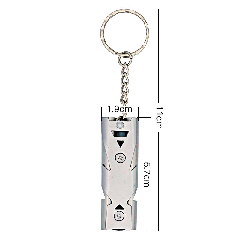 Pet Bird Ultrasonic Training Whistle Stainless Steel Outdoor Training Whistle Parrot Pigeon Return to Nest Pet Accessories