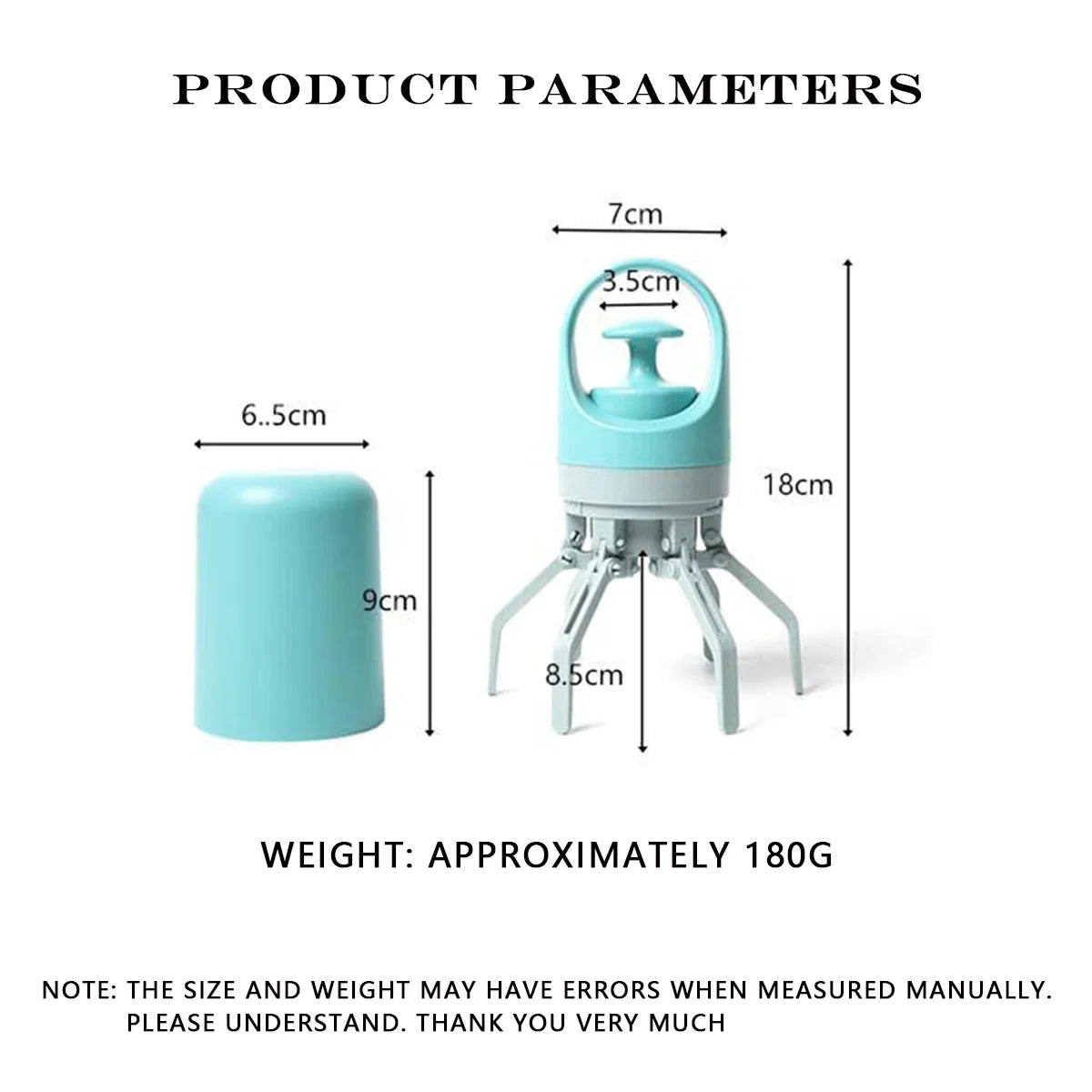 New Dog Pooper Scooper Pet Outdoors Portable Claw Poop Scooper Garbage Bag Cat Dispenser Waste Pick-Up Cleaner