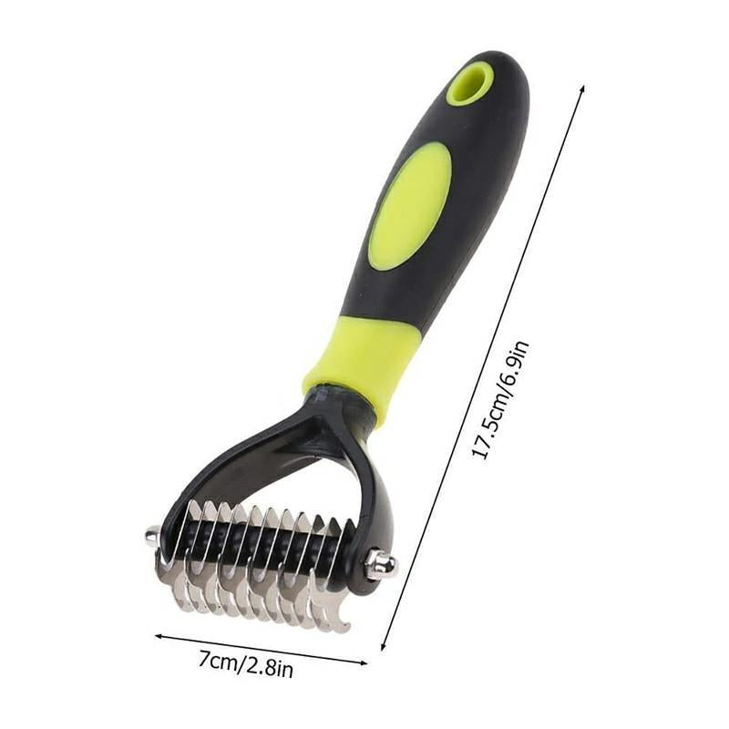 Pet Grooming Hair Removing Brush Comb Dog Cat Undercoat Brush Comb Rake Tool UK