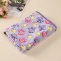 Soft Fluffy Cat Sleeping Blanket for Small Dogs Cats Mat Plush Thin Pet Cover Blanket Travel Comfortable Bed Mats Pet Supplies