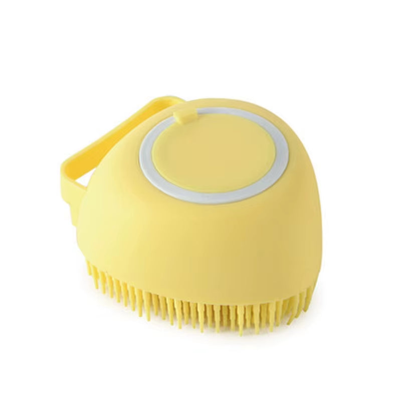Bathroom Puppy Big Dog Cat Bath Massage Gloves Brush Soft Safety Silicone Pet Accessories for Dogs Cats Tools