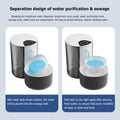 Smart Pet Water Dispenser, Wireless Cat Water Fountain, Dumping Dog Water Dispenser, Rechargeable Automatic Water Feeder