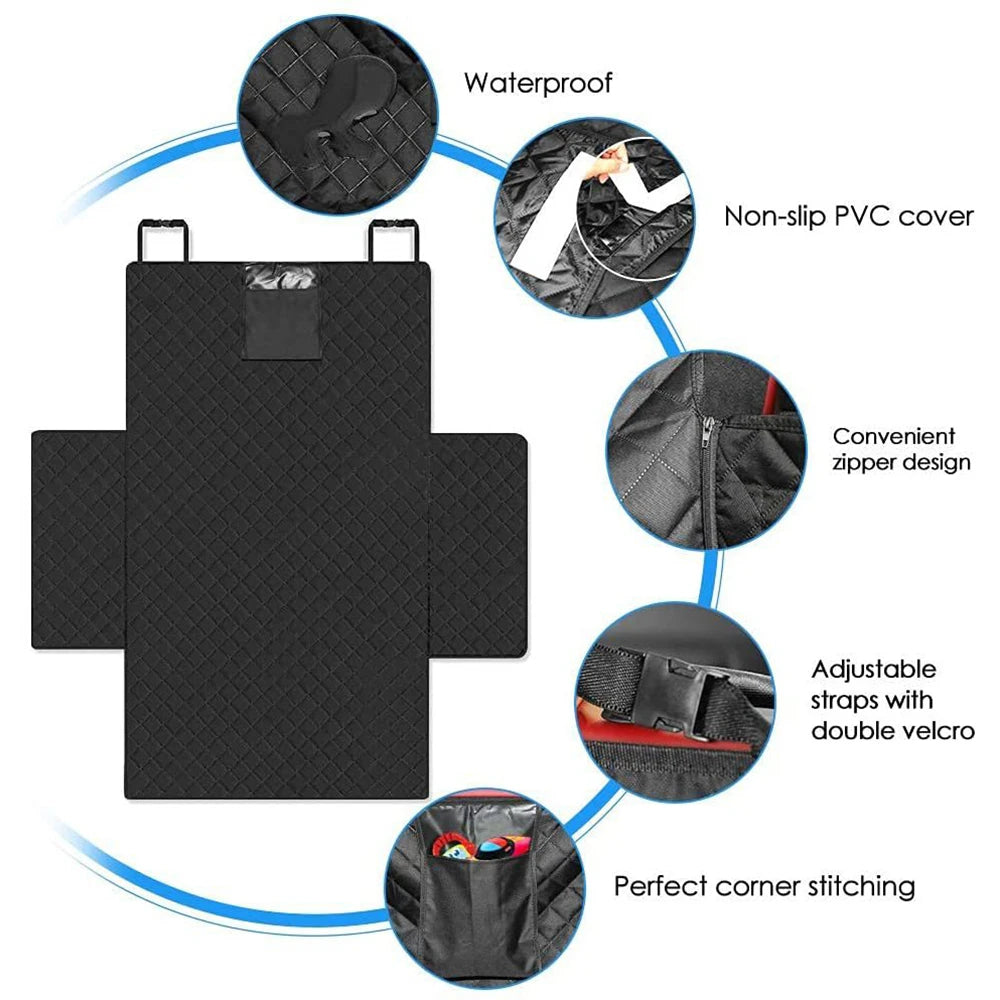 1PC Car Pet Mat, Trunk Dog Cushion, Pet Nest, anti Dirt Car Trunk Mat, Pet Outdoor Supplies