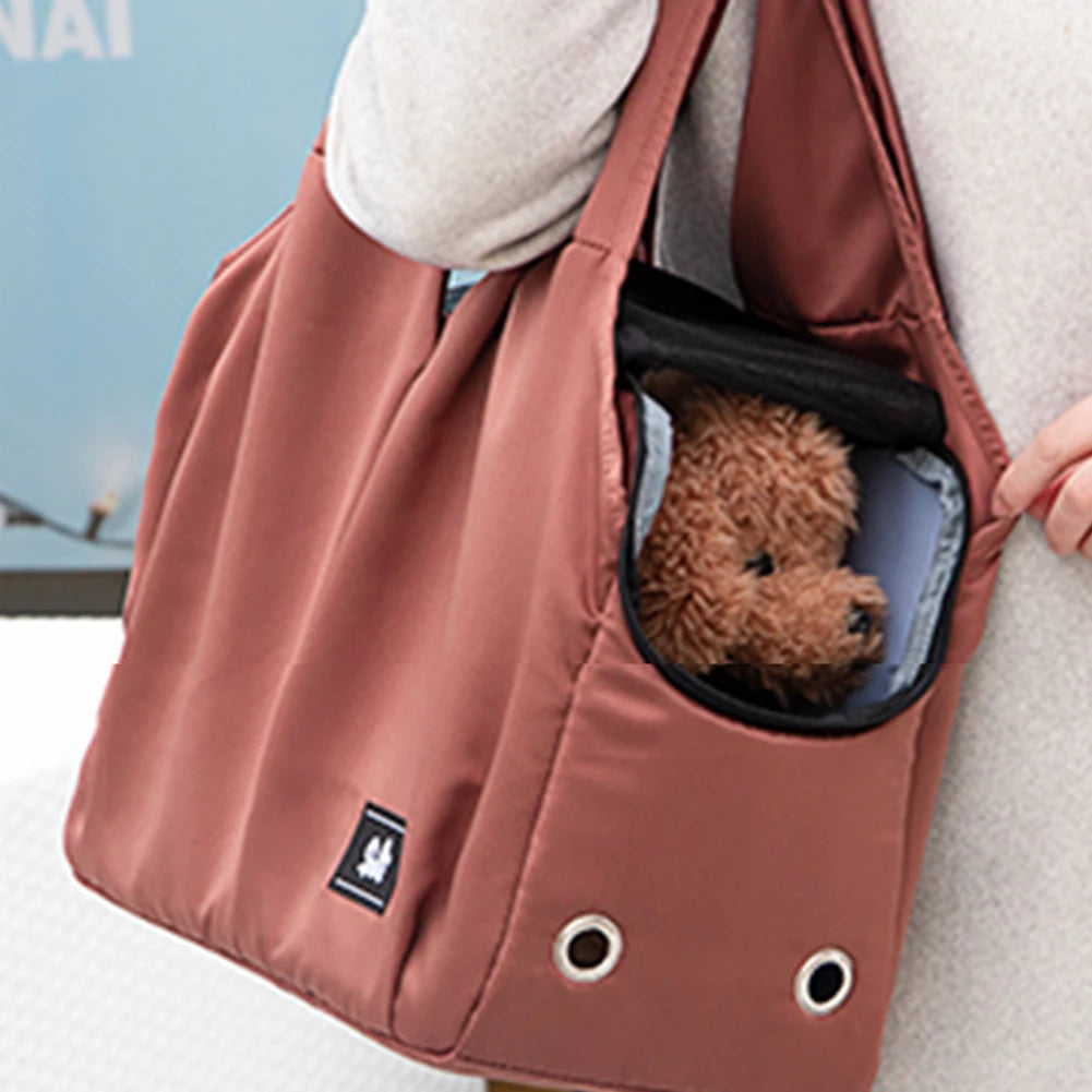 Pet Bag Portable Dog Cat Carrier Bag Pet Puppy Travel Bags Breathable Mesh Small Dog Cat Carrier Outgoing Pets Handbag