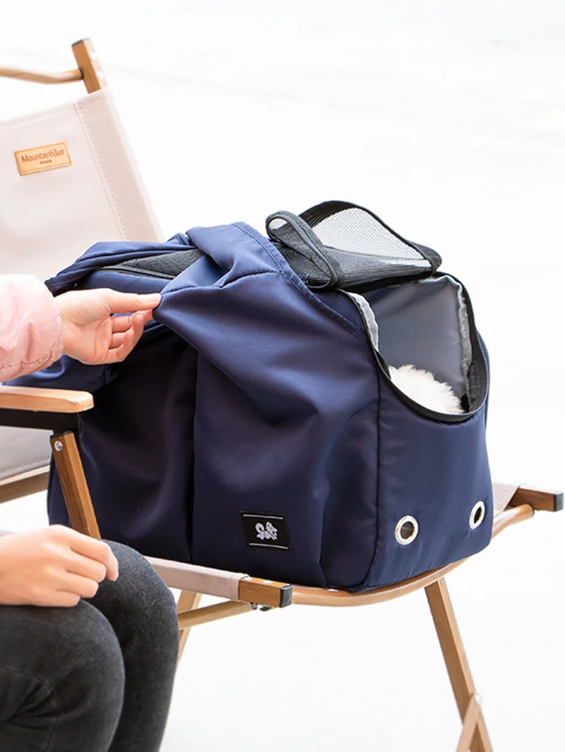 Pet Bag Portable Dog Cat Carrier Bag Pet Puppy Travel Bags Breathable Mesh Small Dog Cat Carrier Outgoing Pets Handbag