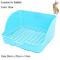 Hamster Pet Cat Rabbit Corner Toilet Litter Trays Clean Indoor Pets Litter Training Tray for Small Animals