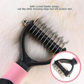Pet Grooming Hair Removing Brush Comb Dog Cat Undercoat Brush Comb Rake Tool UK
