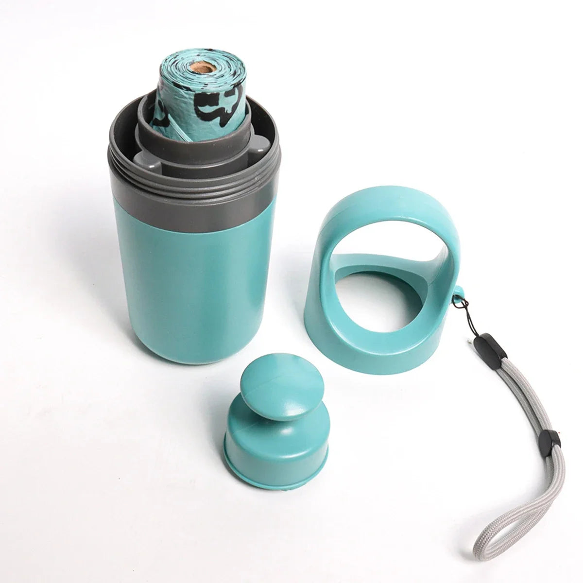 New Dog Pooper Scooper Pet Outdoors Portable Claw Poop Scooper Garbage Bag Cat Dispenser Waste Pick-Up Cleaner