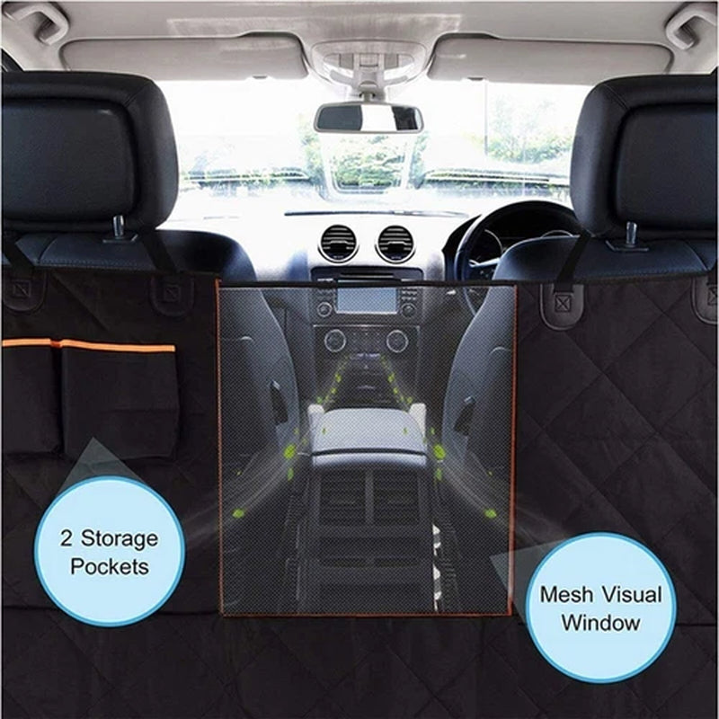 Pet Car Seat Cover Safety Protector Mat Rear Back Seat Hammock Cushion Mat UK