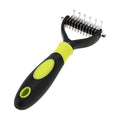 Pet Grooming Hair Removing Brush Comb Dog Cat Undercoat Brush Comb Rake Tool UK