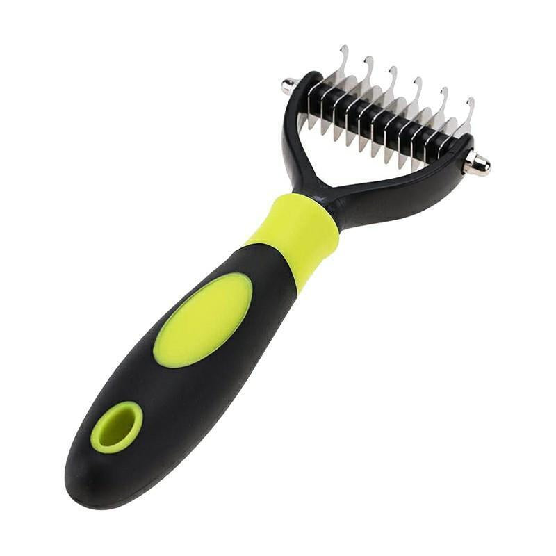 Pet Grooming Hair Removing Brush Comb Dog Cat Undercoat Brush Comb Rake Tool UK