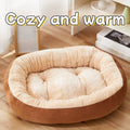 Kennel Warm Cat Kennel Thickened Oval Pet Kennel Dog Bed Dog Mat Pet Bed Pet Supplies