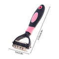 Pet Grooming Hair Removing Brush Comb Dog Cat Undercoat Brush Comb Rake Tool UK