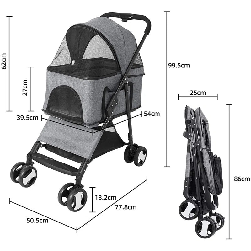 Alapaha Collapsible Pet Carrier