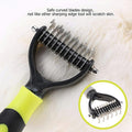 Pet Grooming Hair Removing Brush Comb Dog Cat Undercoat Brush Comb Rake Tool UK