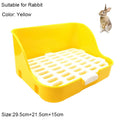 Hamster Pet Cat Rabbit Corner Toilet Litter Trays Clean Indoor Pets Litter Training Tray for Small Animals