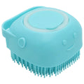 Bathroom Puppy Big Dog Cat Bath Massage Gloves Brush Soft Safety Silicone Pet Accessories for Dogs Cats Tools