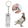 Pet Bird Ultrasonic Training Whistle Stainless Steel Outdoor Training Whistle Parrot Pigeon Return to Nest Pet Accessories