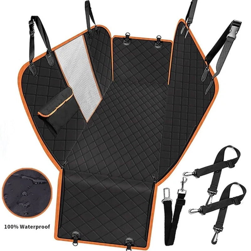 Pet Car Seat Cover Safety Protector Mat Rear Back Seat Hammock Cushion Mat UK