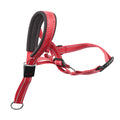 Dog Mouth Muzzles anti Bark Dog Collar Breathable Dog Training Tool Nylon Muzzle Set with Reflective Strips Summer Pet Leashes