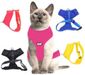 THERAPY DOG Blue Non Pull Waterproof Padded Pet Vest Harness Front Back Ring New