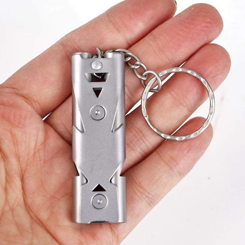 Pet Bird Ultrasonic Training Whistle Stainless Steel Outdoor Training Whistle Parrot Pigeon Return to Nest Pet Accessories