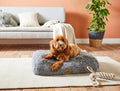 Furry Friends Super Fluffy Grey Pet Bed